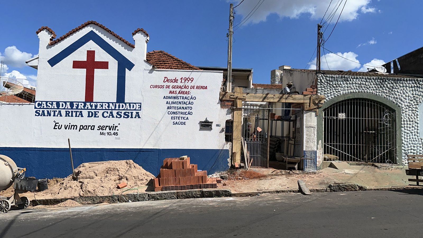Reforma da Casa da Fraternidade